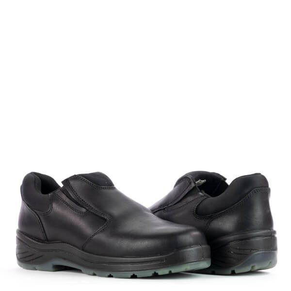 Black Dual Gender Thorogood Thoro-Flex Slip-On Work Boots | 7OA98796