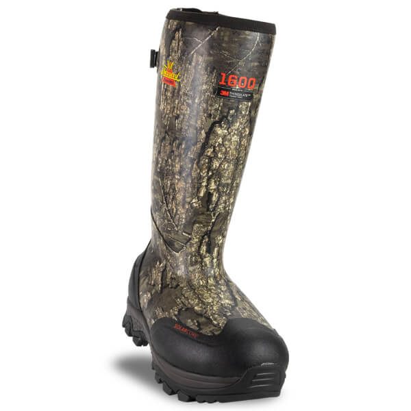 Black / Gold Men's Thorogood INFINITY FD RUBBER BOOT RealTree® TIMBER® // 1600g Outdoor Boots | 7o6i3vyi