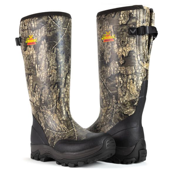 Black / Gold Men's Thorogood INFINITY FD RUBBER BOOT RealTree® TIMBER® // NON-INSULATED Outdoor Boots | 9Sn5KdxZ