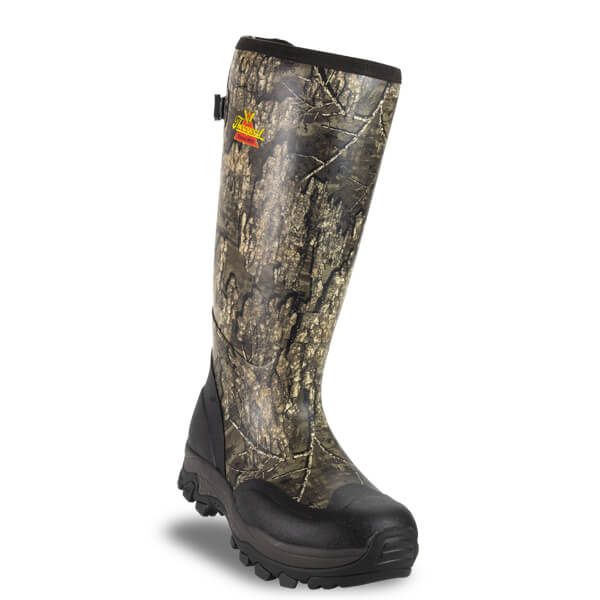 Black / Gold Men's Thorogood INFINITY FD RUBBER BOOT RealTree® TIMBER® // NON-INSULATED Waterproof Boots | EaHXTfpl