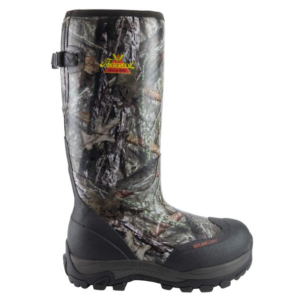 Black / Green Men's Thorogood Infinity FD Rubber Boots – 17