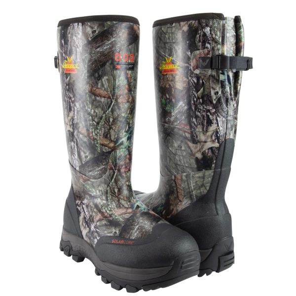 Black / Green Men's Thorogood Infinity FD Rubber Boots – 17