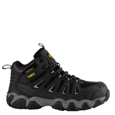 Black Men's Thorogood Crosstrex I-MET² Work Boots | mKy2OSQM