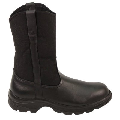 Black Men's Thorogood SOFT STREETS Series – 10" Safety Toe Pull-on Wellington Public Safety Boots | 1qw9evId