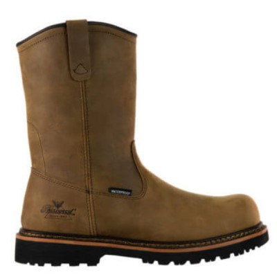 Brown Men's Thorogood V-Series Waterproof – Wellington Crazyhorse Safety Toe Work Boots | tLAnod3n